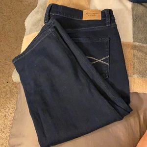 Abercrombie Capris Dark Jeans